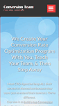 Mobile Screenshot of conversion-team.com